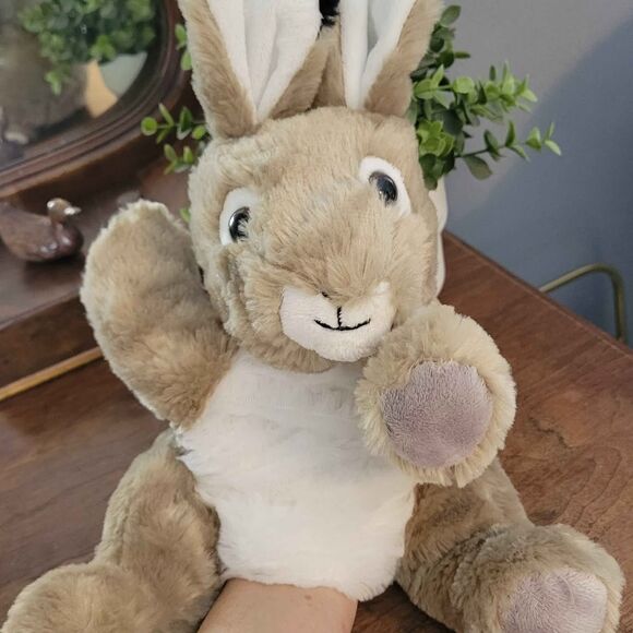 15" Wildlife Artists Rabbit Hand Puppet Bunny - Picture 1 of 7